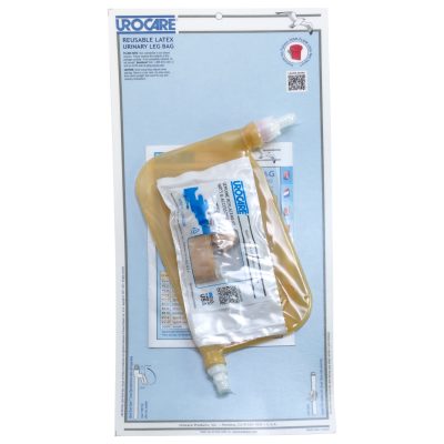 Latex Leg Bag Sport Large 500mL (Right)